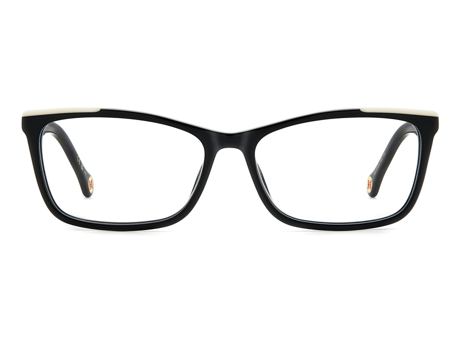 Carolina Herrera Square Frame - HER 0202/G BLACK WHITE