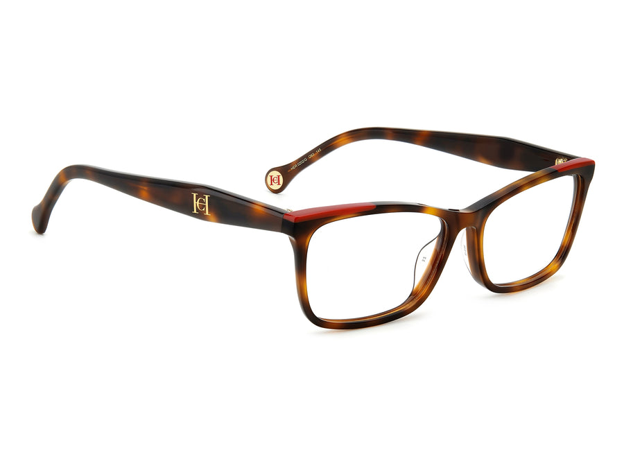 Carolina Herrera Square Frame - HER 0202/G HAVANA RED