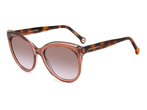 Carolina Herrera Cat-Eye Sunglasses - HER 0175/S BROWN GREY