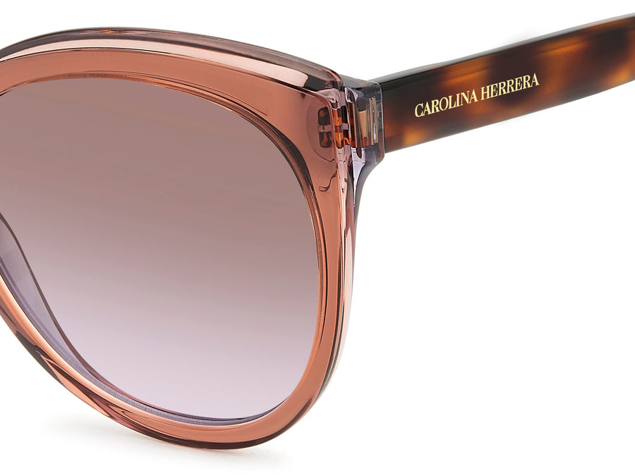 Carolina Herrera Cat-Eye Sunglasses - HER 0175/S BROWN GREY