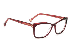 Carolina Herrera Square Frames - HER 0208 BURGUNDY RED