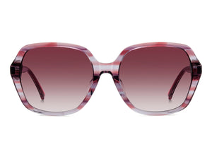 kate spade Square Sunglasses - ELLERY/F/S PINK HORN