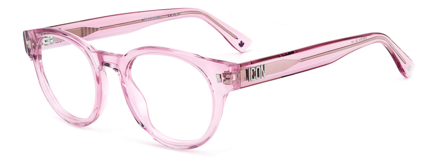 Dsquared Round Frames - ICON 0014 Pink