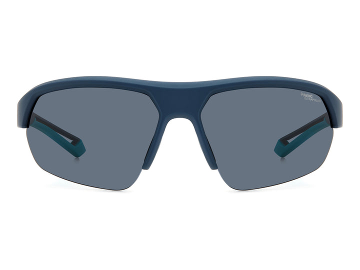 Polaroid Square Sunglasses - PLD 7048/S BLUE AZURE