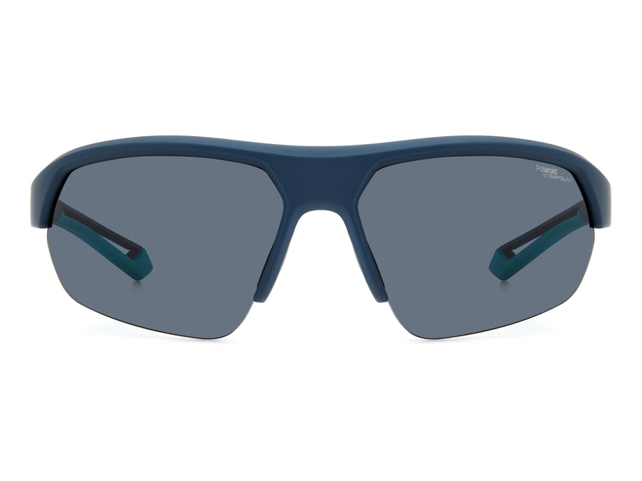 Polaroid Square Sunglasses - PLD 7048/S BLUE AZURE