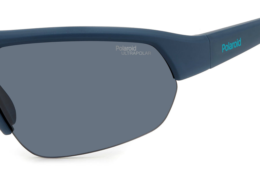 Polaroid Square Sunglasses - PLD 7048/S BLUE AZURE