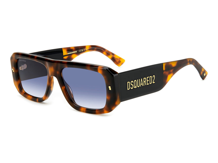 Dsquared Square Sunglasses - D2 0107/S HAVANA