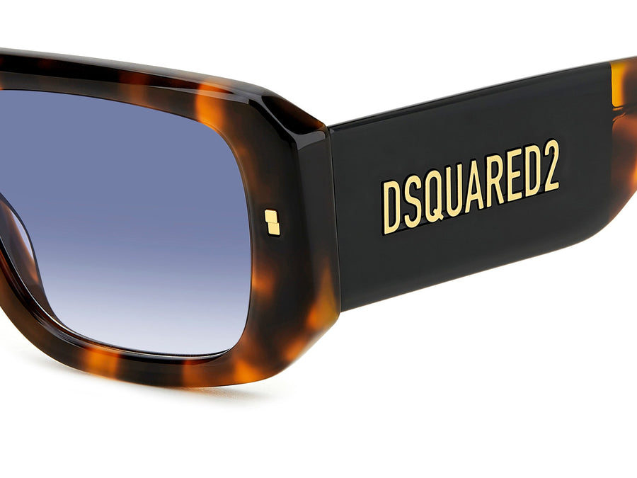 Dsquared Square Sunglasses - D2 0107/S HAVANA