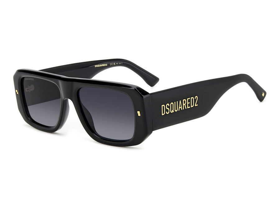 Dsquared Square Sunglasses - D2 0107/S BLACK