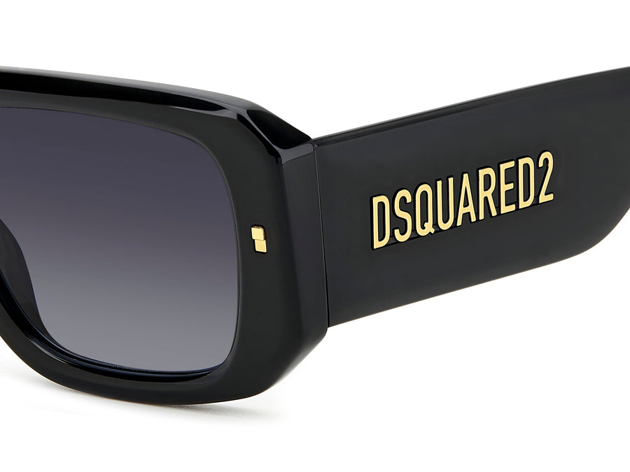 Dsquared Square Sunglasses - D2 0107/S BLACK