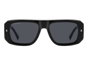 Dsquared Square Sunglasses - D2 0107/S BLACK RED