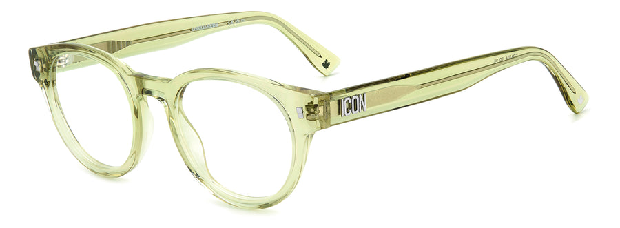 Dsquared Round Frames - ICON 0014 Green