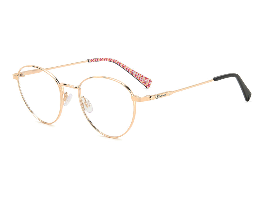 M Missoni Round Frames - MMI 0184 GOLD COPPER