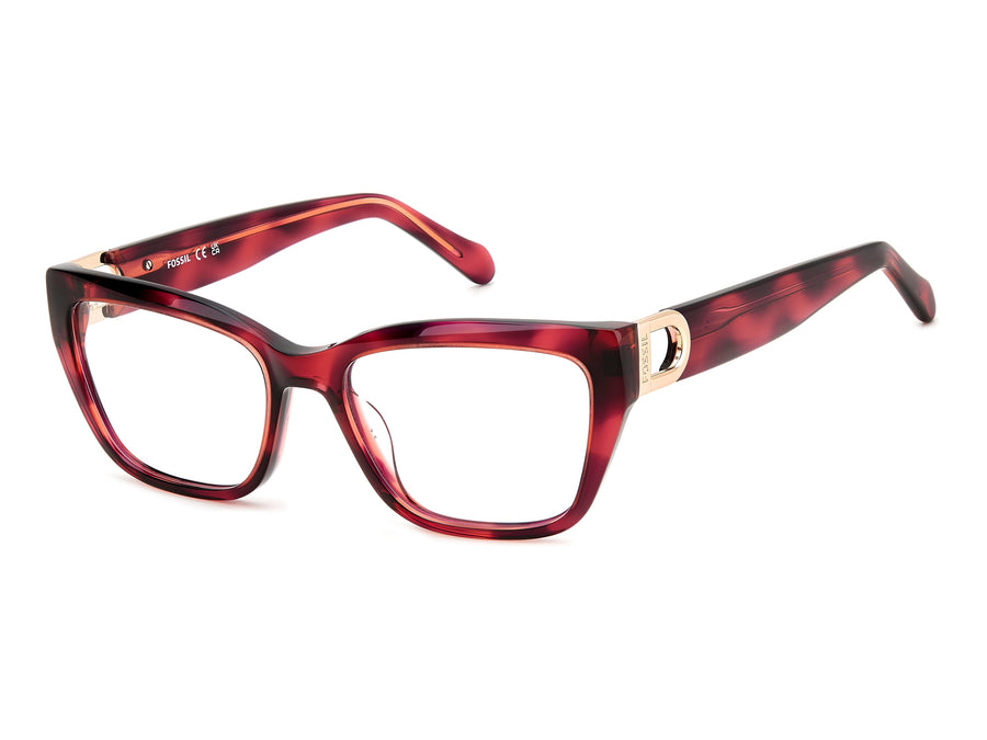 Fossil Cat-Eye Frames - FOS 7172 RED HAVANA