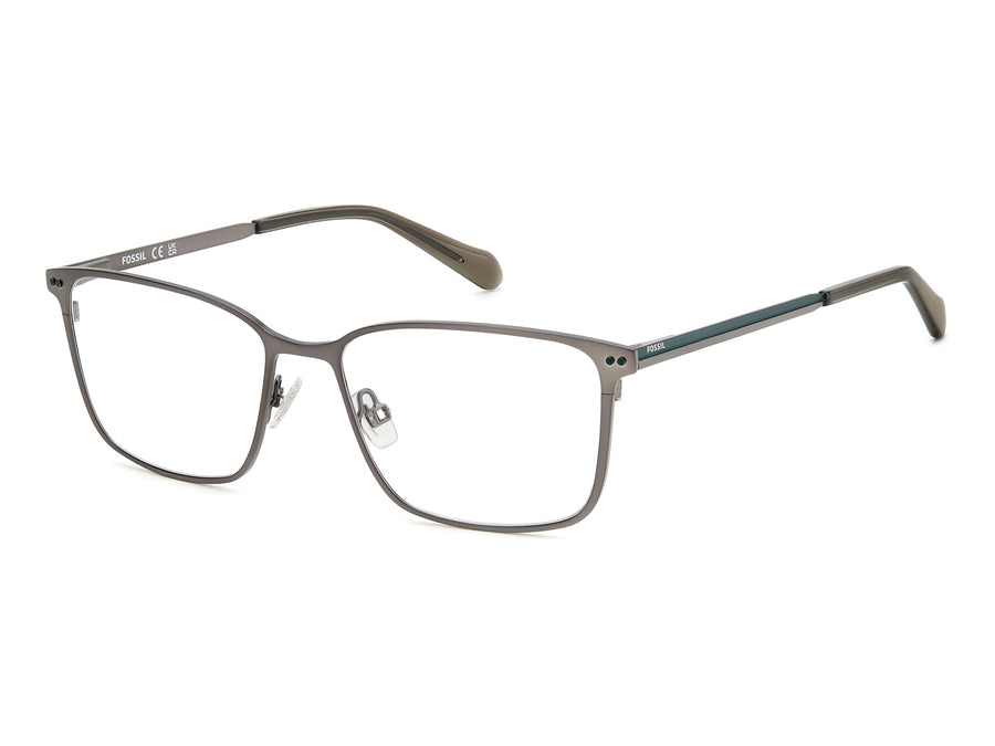 Fossil Square Frames - FOS 7174/G MATTE DARK RUTHENIUM