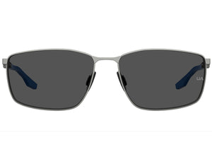 Under Armour Square Sunglasses - UA FOCUSED/G Matte Ruthenium Blue