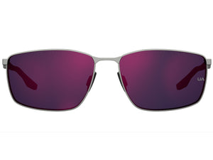 Under Armour Square Sunglasses - UA FOCUSED/G Matte Ruthenium Black