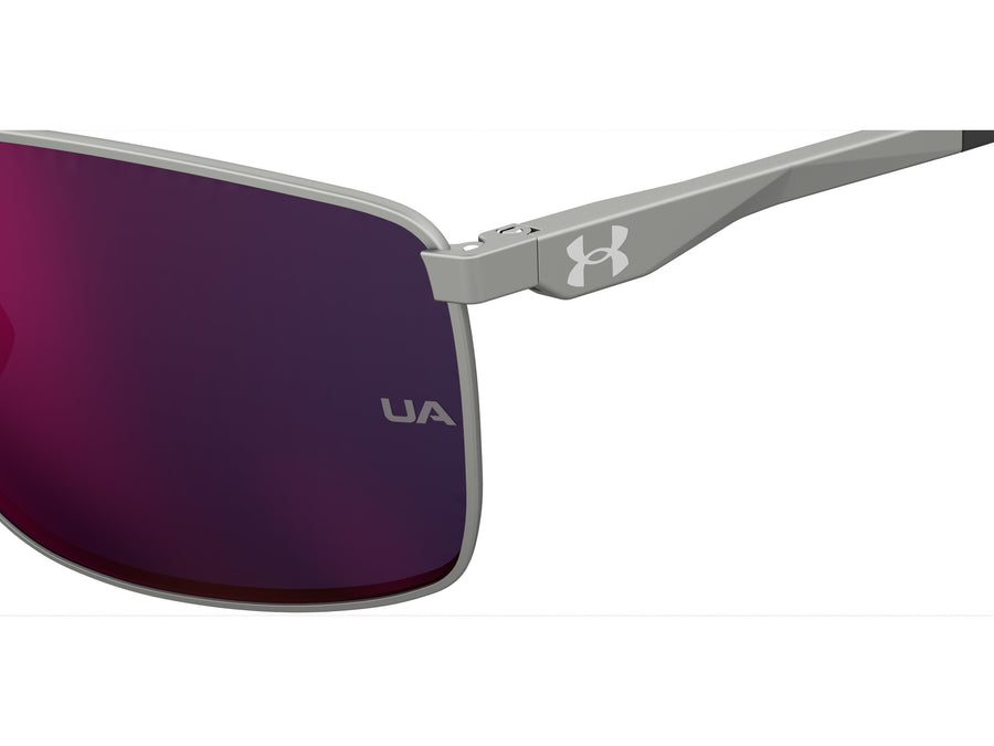 Under Armour Square Sunglasses - UA FOCUSED/G Matte Ruthenium Black