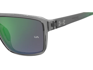 Under Armour Square Sunglasses - UA KICKOFF/F Grey Green