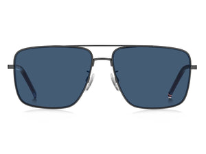 Tommy Hilfiger Square Sunglasses - TH 2110/S Matte Dark Ruthenium