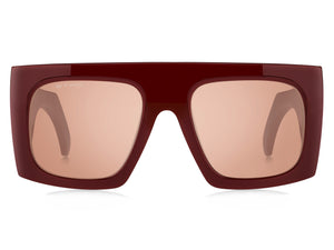 Etro Square Sunglasses - ETROSCREEN Burgundy