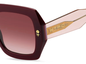 Etro Square Sunglasses - ETRO 0011/S Burgundy