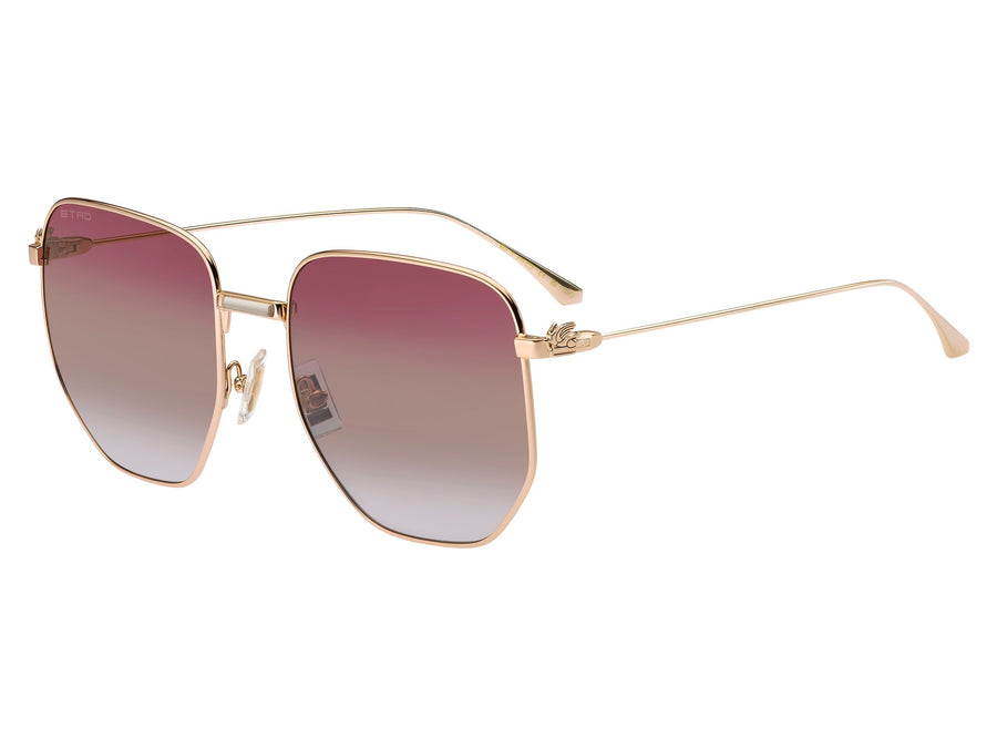 Etro Square Sunglasses - ETRO 0020/S Rose Gold