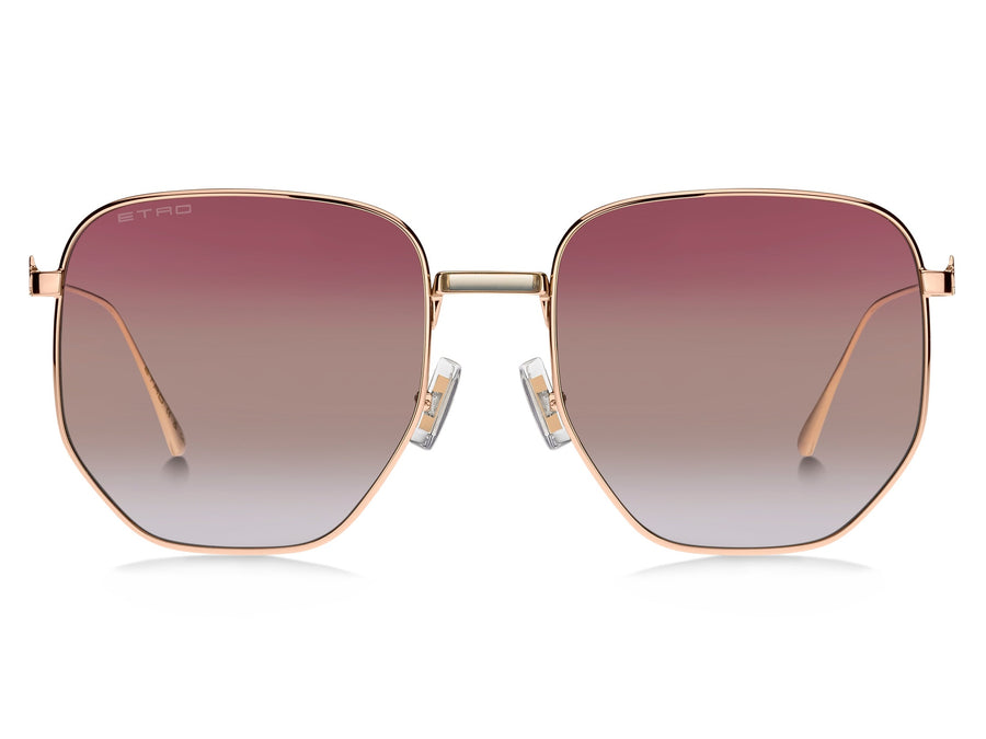 Etro Square Sunglasses - ETRO 0020/S Rose Gold