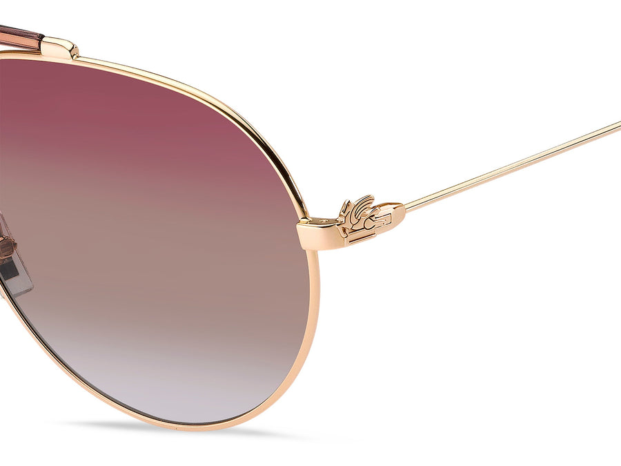 Etro Aviator Sunglasses - ETRO 0022/S Rose Gold