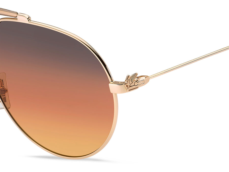 Etro Aviator Sunglasses - ETRO 0022/S Gold