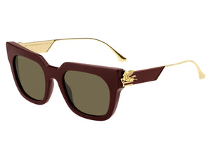 Etro Square Sunglasses - ETRO 0027/G/S Burgundy