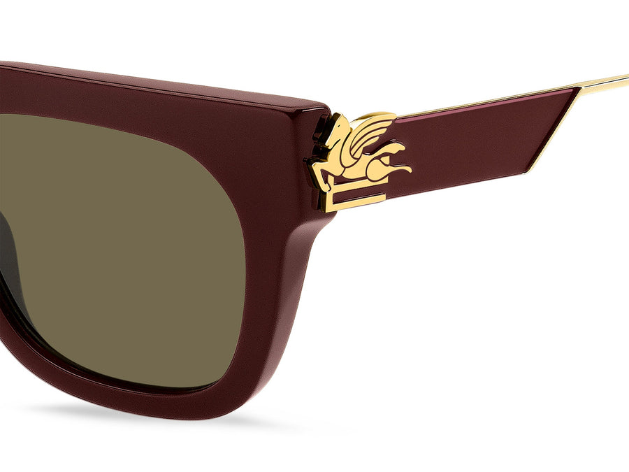 Etro Square Sunglasses - ETRO 0027/G/S Burgundy