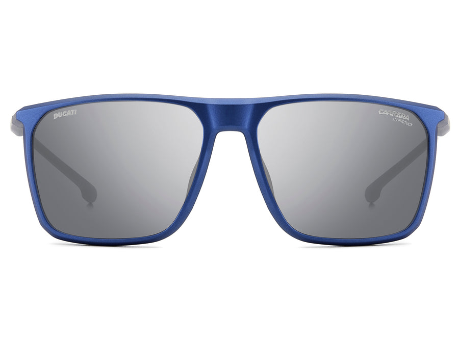 Carrera Ducati Square Sunglasses - CARDUC 034/S BLUE METALIZED