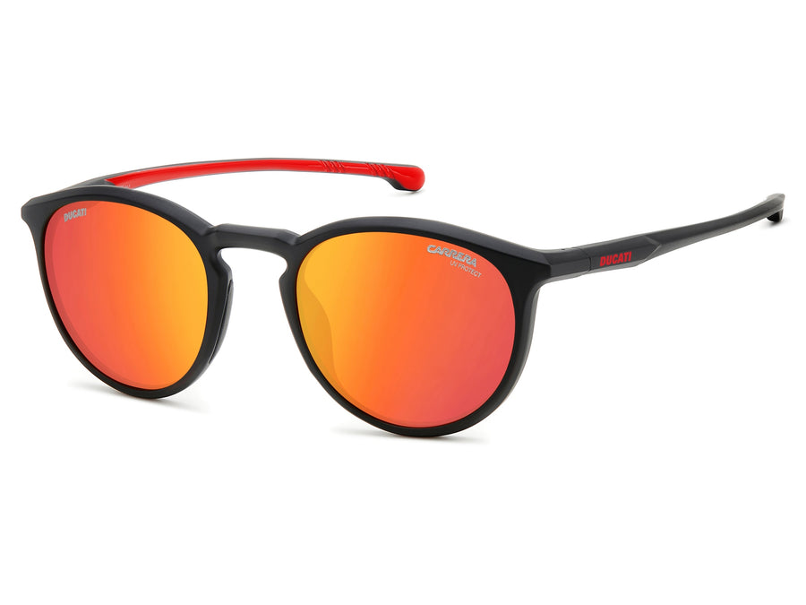 Carrera Ducati Round Sunglasses - CARDUC 035/S MATTE BLACK