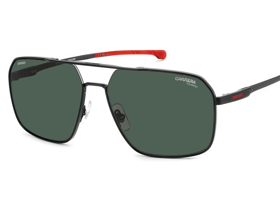 Carrera Ducati Square Sunglasses - CARDUC 038/S MATTE BLACK