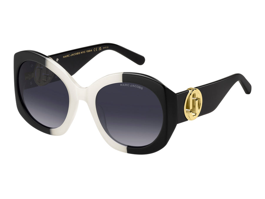 Marc Jacobs Cat-Eye Sunglasses - MARC 722/S WHITE BLACK