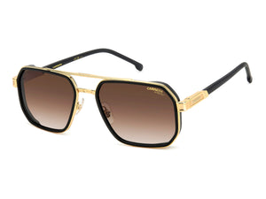 Carrera Square Sunglasses - CARRERA 1069/S Matte Black Gold