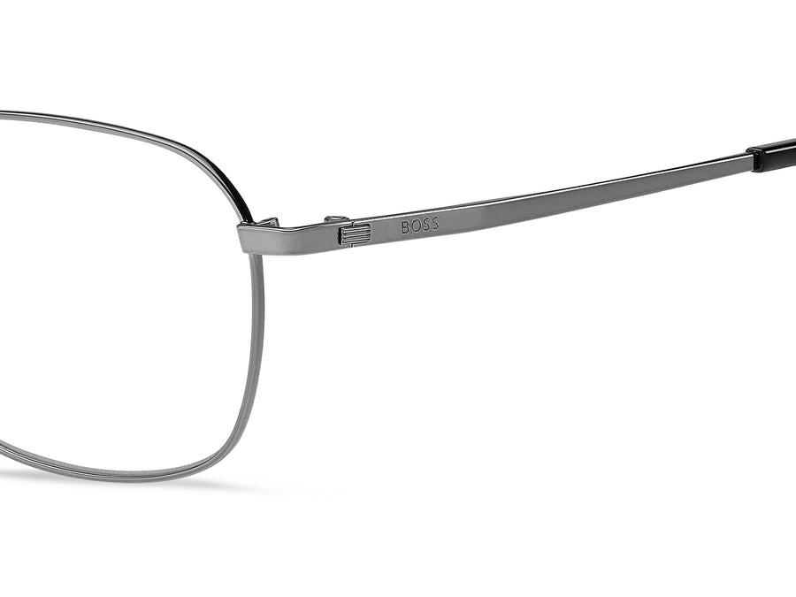 Boss Square Frames - BOSS 1674/F DARK RUTHENIUM