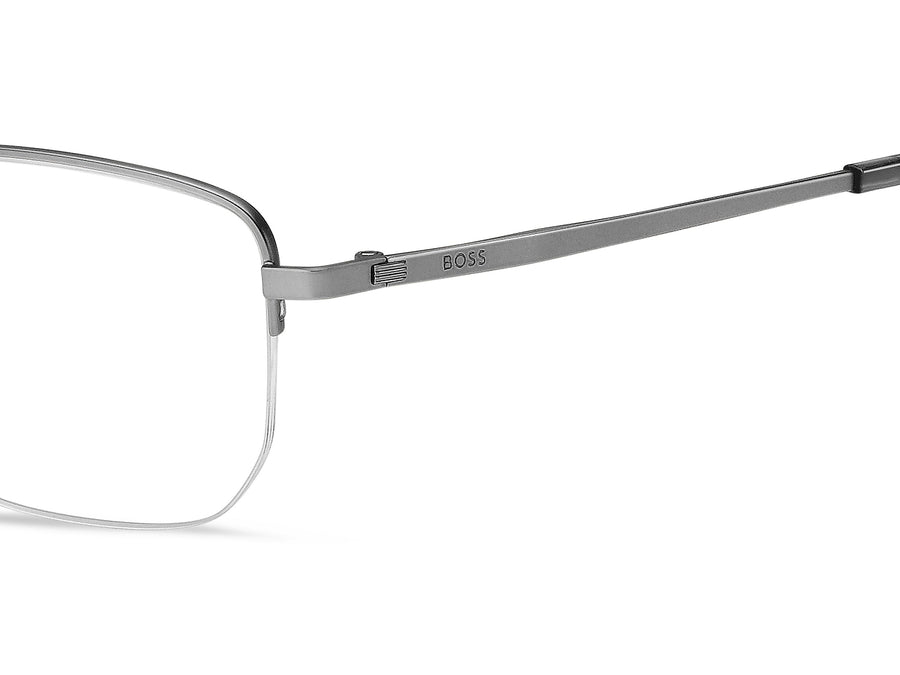 BOSS Square Frames - BOSS 1675/F MATTE RUTHENIUM