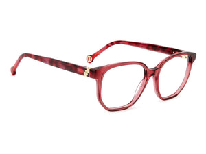 Carolina Herrera Square Frames - HER 0241 BURGUNDY RED HAVANA