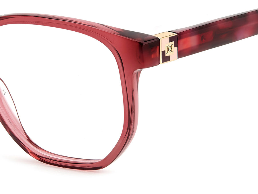 Carolina Herrera Square Frames - HER 0241 BURGUNDY RED HAVANA