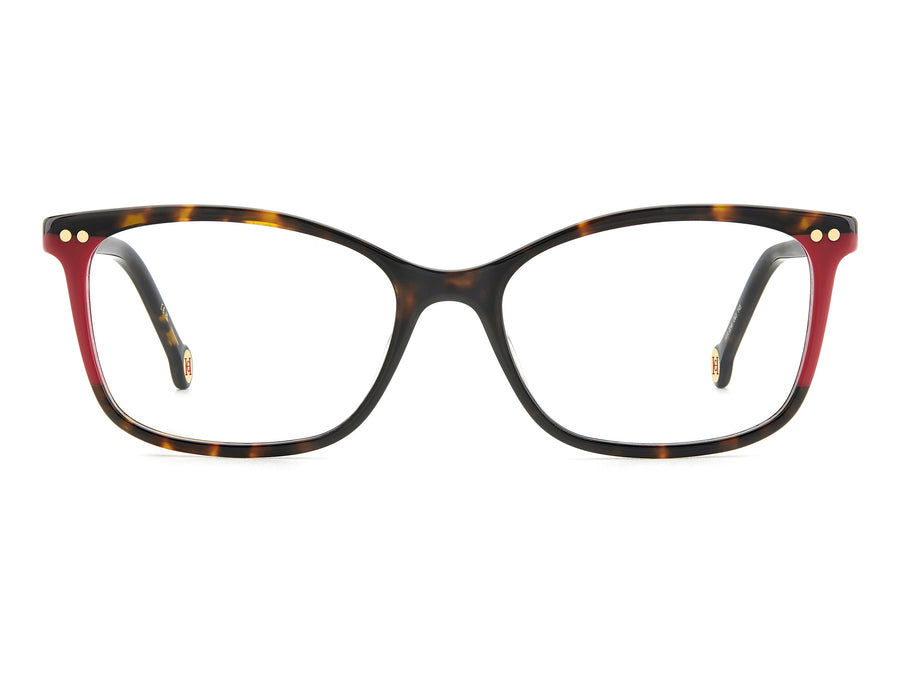 Carolina Herrera Square Frames - HER 0246 HAVANA RED