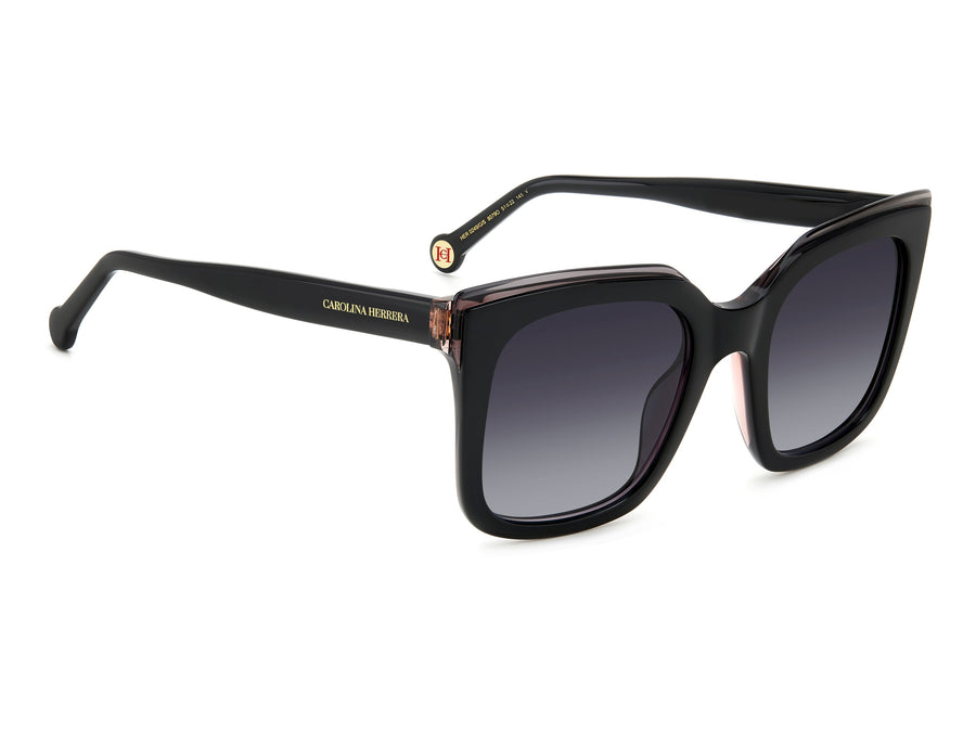 Carolina Herrera Square Sunglasses - HER 0249/G/S BLACK