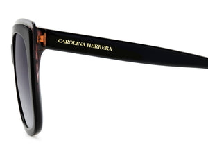 Carolina Herrera Square Sunglasses - HER 0249/G/S BLACK