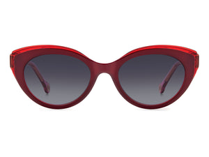 Carolina Herrera Cat-Eye Sunglasses - HER 0250/S BURGUNDY PINK