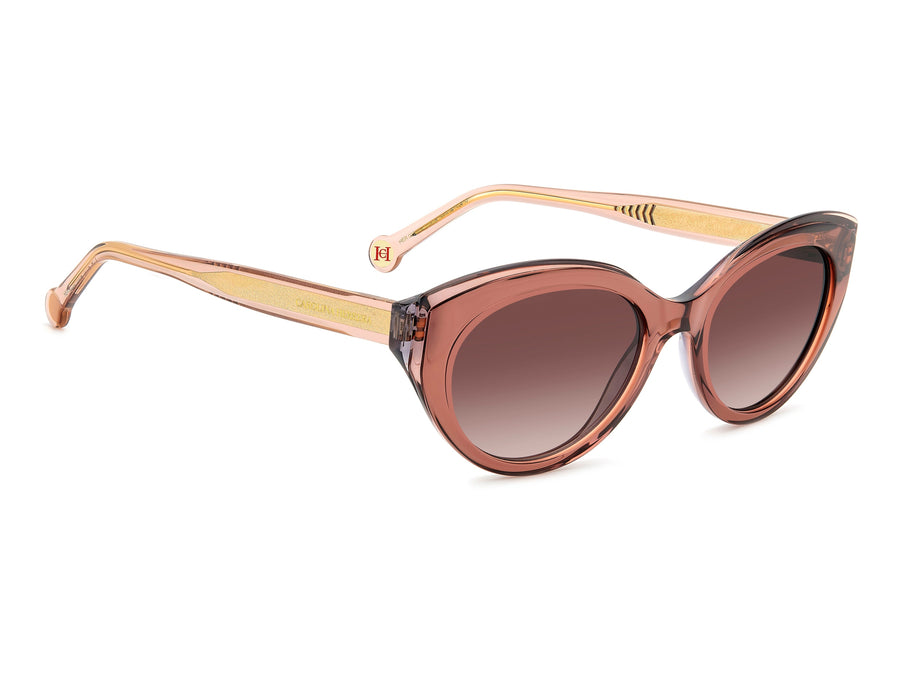 Carolina Herrera Cat-Eye Sunglasses - HER 0250/S LIGHT BROWN