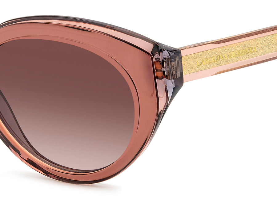 Carolina Herrera Cat-Eye Sunglasses - HER 0250/S LIGHT BROWN