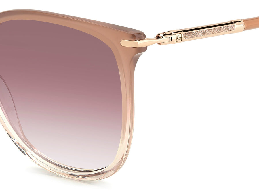 Carolina Herrera Square Sunglasses - HER 0229/S NUDE