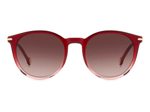 Carolina Herrera Round Sunglasses - HER 0230/S SHADED RED