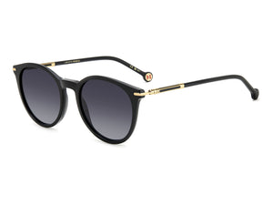 Carolina Herrera Round Sunglasses - HER 0230/S BLACK